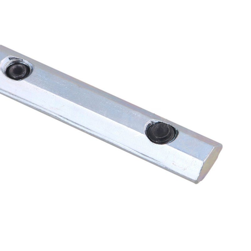 PZRT 4-Pack 2020 Series Aluminum Profile Straight Line Connector,Length 3.9 Inch Bracket Fastener with M5 Screw,for T Slot 6mm Aluminum Extrusion Profile Connect Parts - Image 3